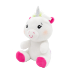 2-in-1 Plüschtier-Ballongewicht Einhorn mit Haken, 11cm, 90g
