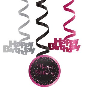 9084217-1_30418-2-3-600 6 Swirl Decorations Starlight Birthday Pink