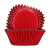 FunCakes Folie Backförmchen - Metallic-Rot pk/48