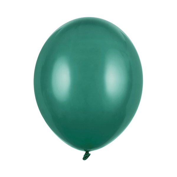 100 Ballons Strong 30cm, Pastel Bottle Green