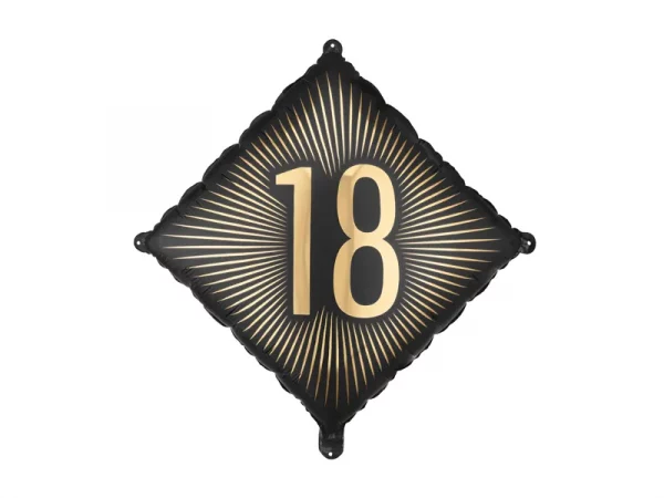 Folienballon ''18'' 46x46 cm