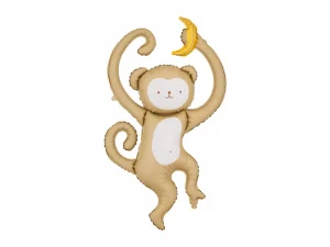 Folienballon Äffchen, 51x88 cm