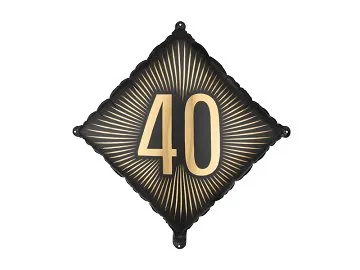 icon_FB362-40_01_S Folienballon ''40'' 46x46 cm