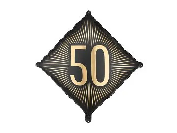 Folienballon ''50'' 46x46 cm