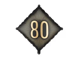 icon_FB362-80_01_S Folienballon ''80'' 46x46 cm