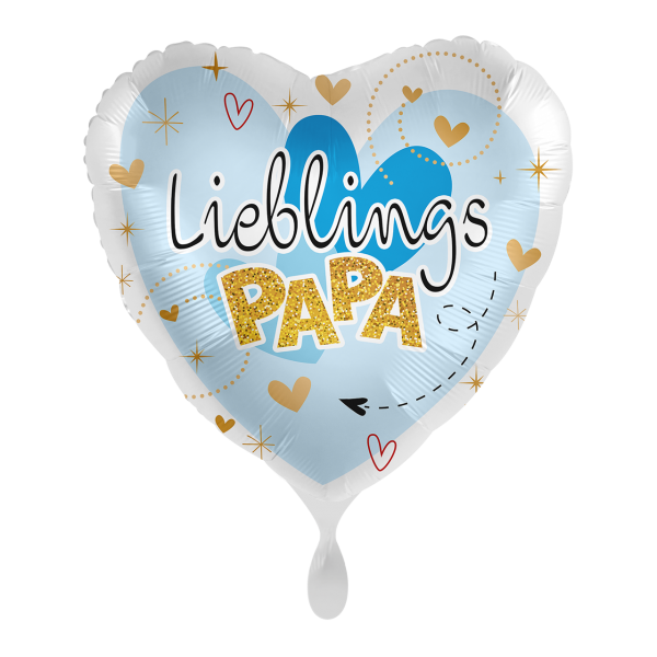 papa Folienballon "Lieblings Papa" 45cm