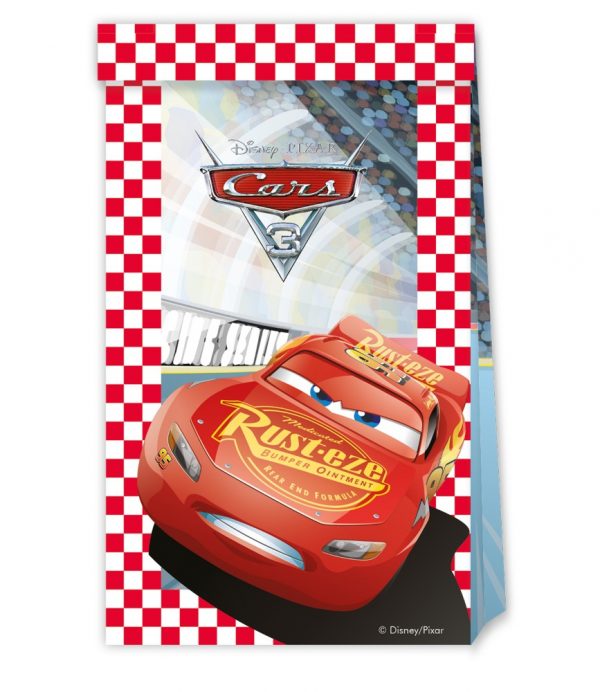 4 Partytüten FSC - Cars 3