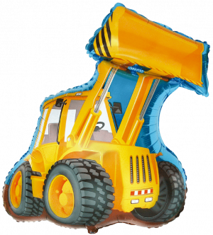 Folienballon Bagger 32 x 26cm