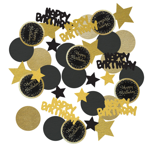 Konfetti Happy Birthday Starlight Birthday Folie / Papier 34 g