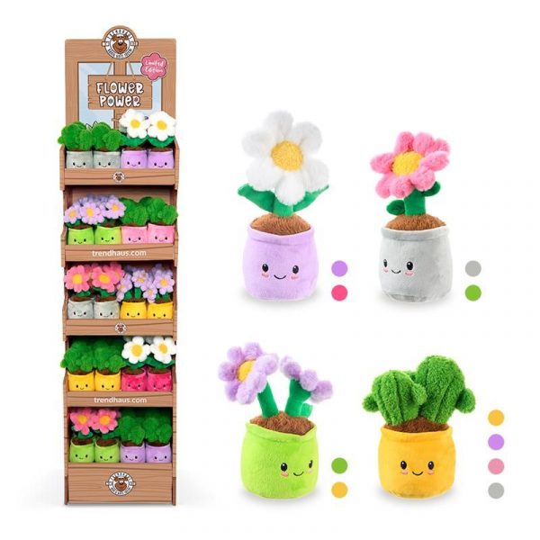 Trendhaus Flower Power Plüschblumen