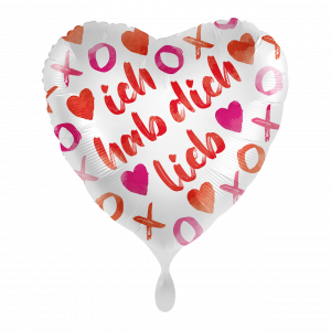 Folienballon "XOXO Love" 43cm