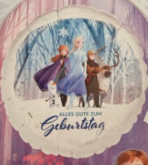 Folienballon Frozen "Alles Gute zum Geburtstag" 43 cm