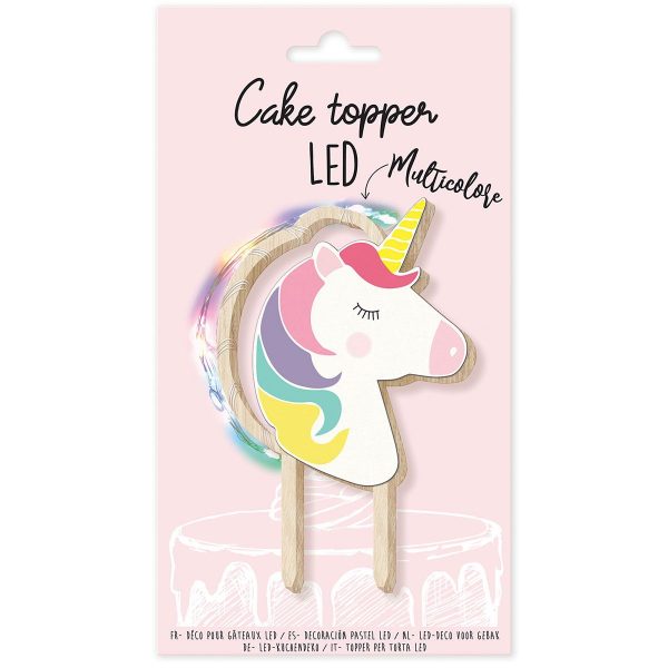 ScrapCooking Cake Topper Led Einhorn