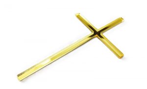 cake-topper-kreuz-schmal-gold Cake Topper Kreuz schmal - Gold