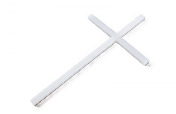 cake-topper-kreuz-schmal-milky-white Cake Topper Kreuz schmal - Milky White