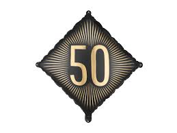 Folienballon ''50'' 46x46 cm