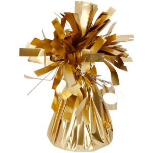 Ballongewicht Folie Champagne Gold