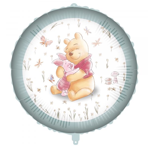 Standard Folienballon Winnie The Pooh die Natur 46cm