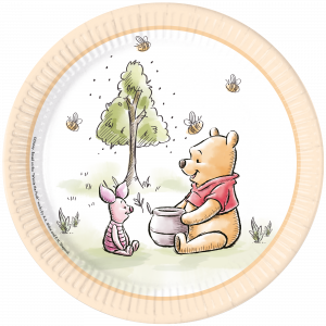 8 FSC Pappteller der Pappteller Winnie The Pooh die Natur