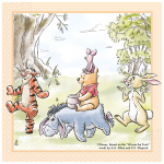 20 Papierservietten, 33 x 33 cm Winnie The Pooh die Natur