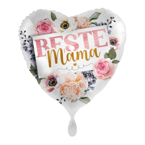 Folienballon Beste Mama 43cm