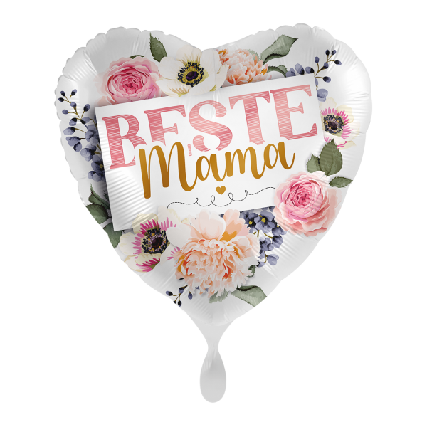 Folienballon Beste Mama 43cm