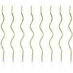 Gedrehte Geburtstagskerzen, gold, 14cm