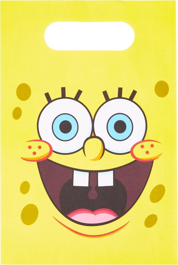 8 SpongeBob Squarepants Party Favour Bags