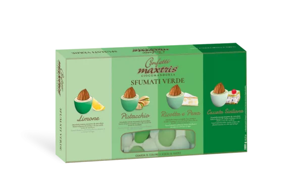 Confetti Maxtris Sfumati Verde 1KG