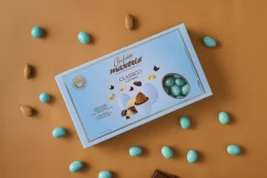 Confetti Maxtris Classico Ciocomandorla hellblau 1kg