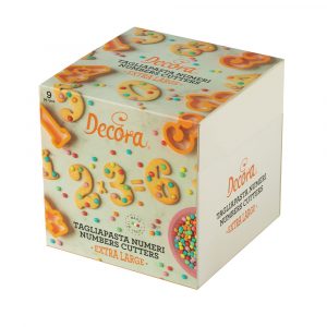Decora Ausstecher Zahlen groß
