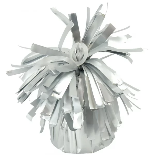 Ballongewicht Folie Silber Matt