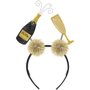 3900476 Haarreif Sekt mit Glas
