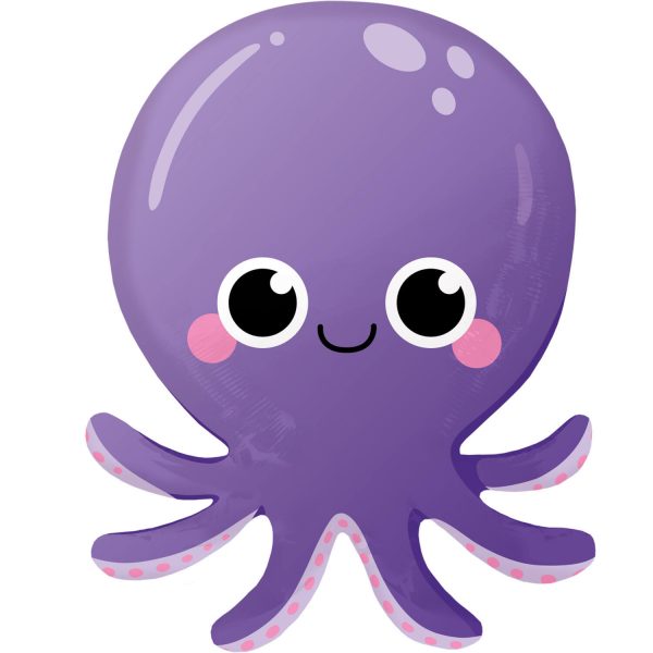 Folienballon Ocean Buddies Octopus 45cm x 55cm