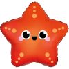 Folienballon Ocean Buddies Starfish 43 cm x 43 cm