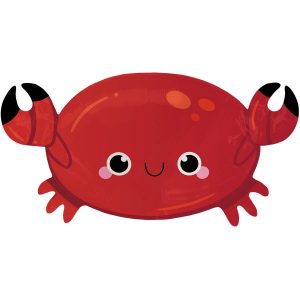 Folienballon Ocean Buddies Crab 64 cm x 36 cm