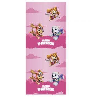 chemin-de-table-tissu-pat-patrouille-28cm-x-3m Tischläufer Paw Patrol Rosa 28cm x 300cm