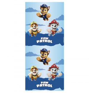 chemin-de-table-tissu-pat-patrouille-28cm-x-3m Tischläufer Paw Patrol Blau 28cm x 300cm
