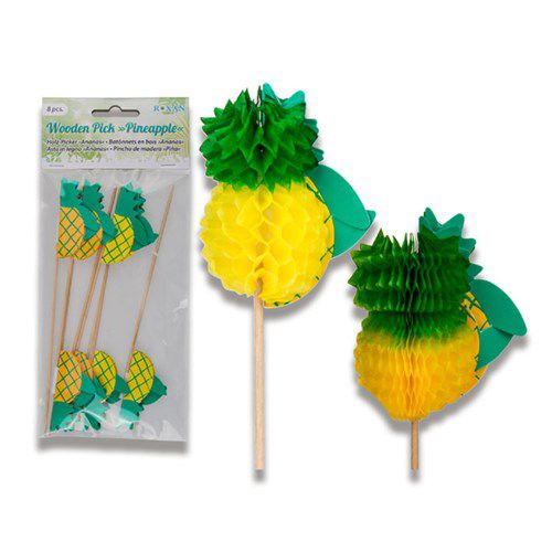 party-picker-mit-wabenball-ananas-8-stuck-24124-de-G Partypicker mit Wabenball Ananas (8 Stück)