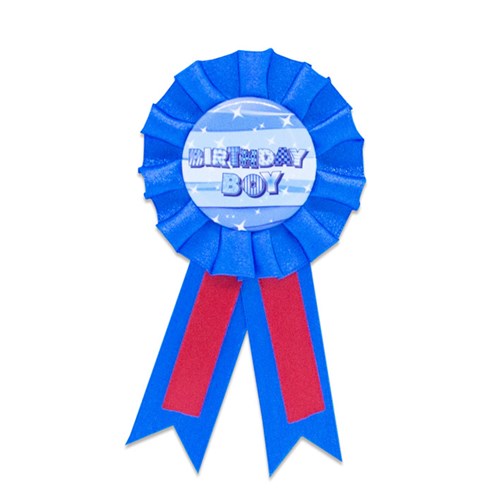 Siegerschleife ’Birthday Boy’ blau