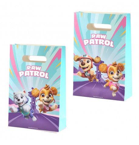 4 Geschenktüten Paw Patrol aus Papier
