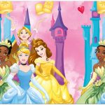 093850 1 Plastik-Tischdecke Princess Live Your Story
