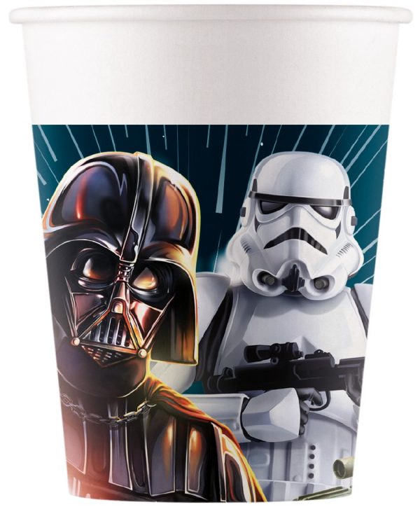 8 Papierbecher 200m ml FSC - Star Wars Galaxie-
