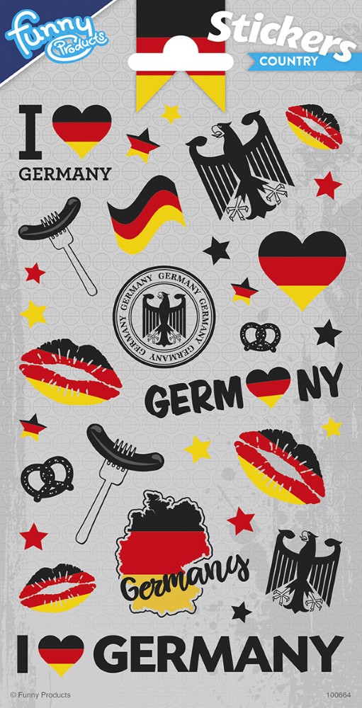 Aufkleber Deutschland