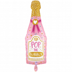 25362GH-P Folienballon Bubbly Bottle 94cm