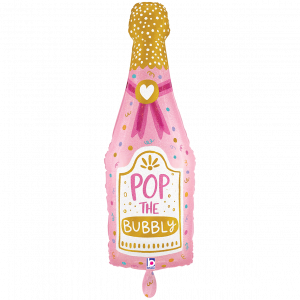Folienballon Bubbly Bottle 94cm