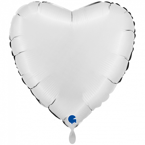 360S01WH-P_600x600@2x Folienballon "Herz" Satin White 91cm