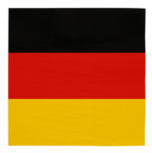 20 Papierservietten 33 x 33 cm – Deutschland