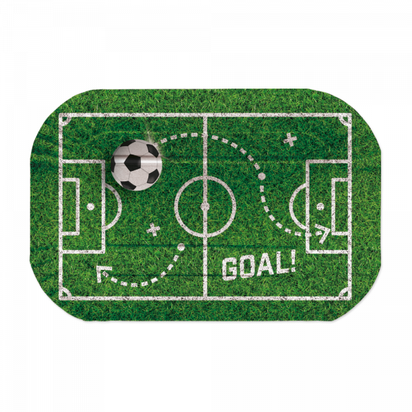 2 Papptabletts 30 x 20 cm – Fußball