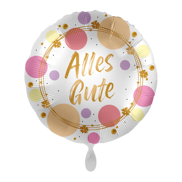 Folienballon - Shiny Dots Birthday - 43cm